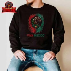 Mexican Viva Mexico Independence Day Flag women men Kids T-Shirt