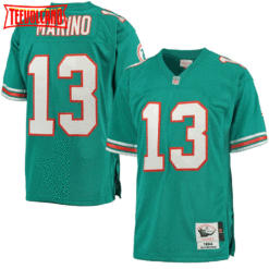 Miami Dolphins Dan Marino Aqua Throwback Jersey