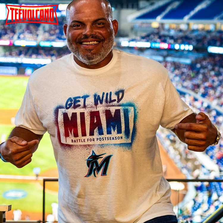 Miami Marlins Get Wild Miami Shirt, hoodie, sweater, long sleeve and tank  top