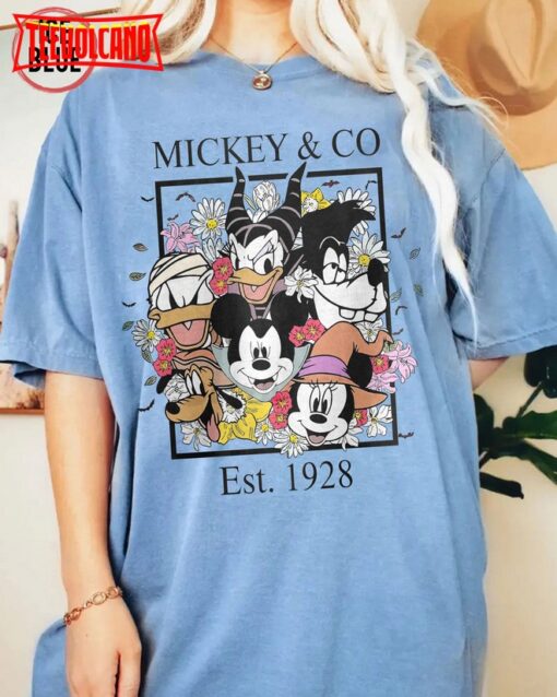 Mickey and Co Halloween Shirt, Mickey and Co 1928 Shirt