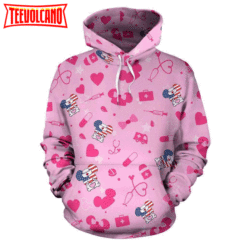 Mickey Minnie Head Nurse 3D Printed Hoodie