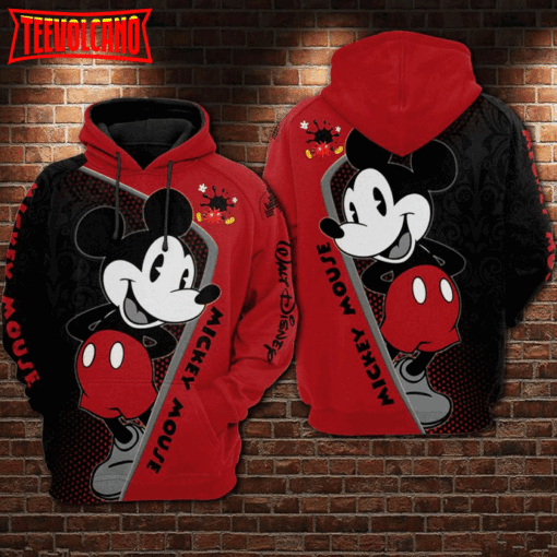 Mickey Mouse 3D Printed Hoodie