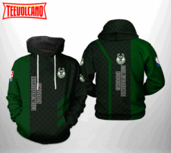 Milwaukee Bucks NBA 3D Printed Hoodie