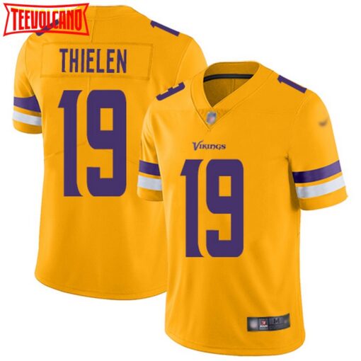 Minnesota Vikings Adam Thielen Gold Inverted Limited Jersey