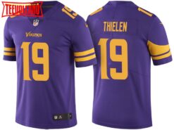 Minnesota Vikings Adam Thielen Purple Color Rush Limited Jersey