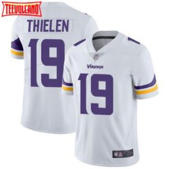 Minnesota Vikings Adam Thielen White Limited Jersey