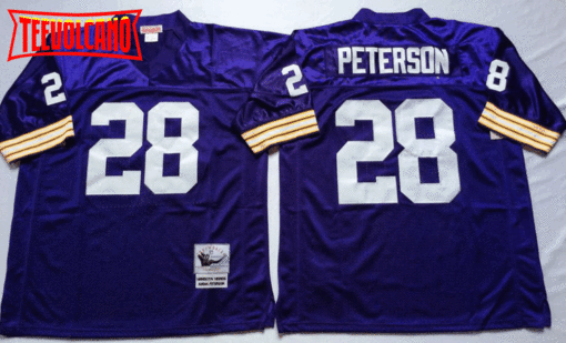 Minnesota Vikings Adrian Peterson Purple Throwback Jersey