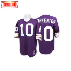 Minnesota Vikings Fran Tarkenton Purple Throwback Jersey