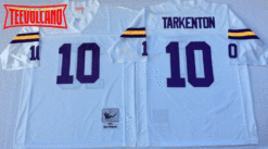 Minnesota Vikings Fran Tarkenton White Throwback Jersey