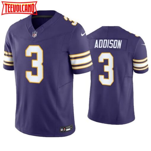 Minnesota Vikings Jordan Addison Purple Classic Limited Jersey