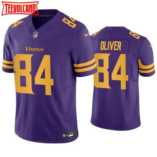 Minnesota Vikings Josh Oliver Purple Limited Jersey