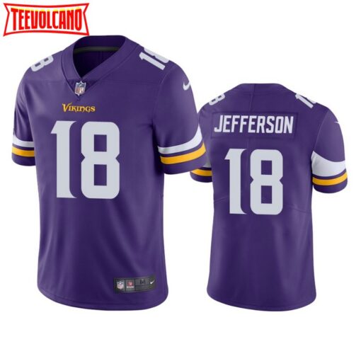 Minnesota Vikings Justin Jefferson Purple Limited Jersey