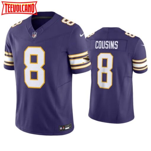 Minnesota Vikings Kirk Cousins Purple Classic Limited Jersey