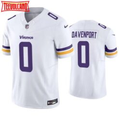 Minnesota Vikings Marcus Davenport White Limited Jersey