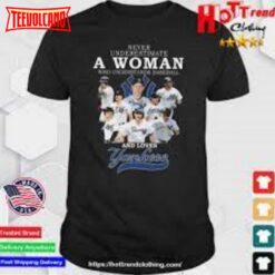 Never Underestimate A Woman Who Understands Football And Loves New York Yankees 2023 Shirt