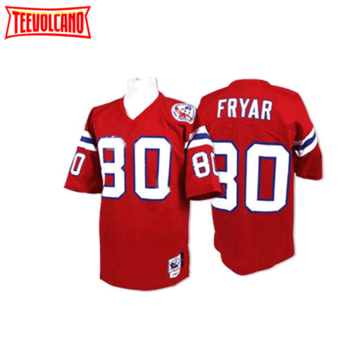 New England Patriots Irving Fryar Red Throwback Jersey