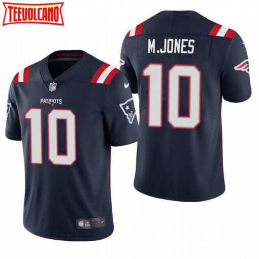 New England Patriots Mac Jones Navy Limited Jersey