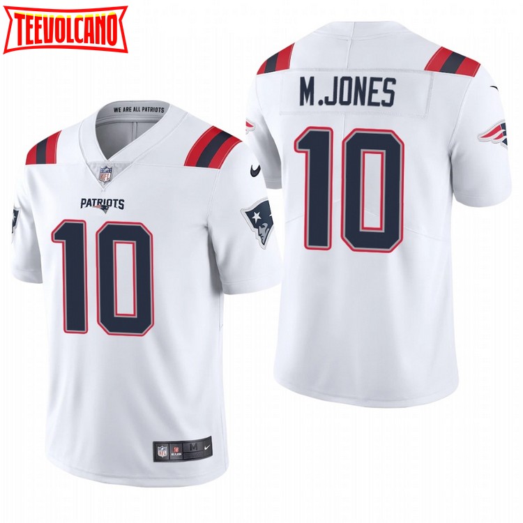 mac jones white jersey