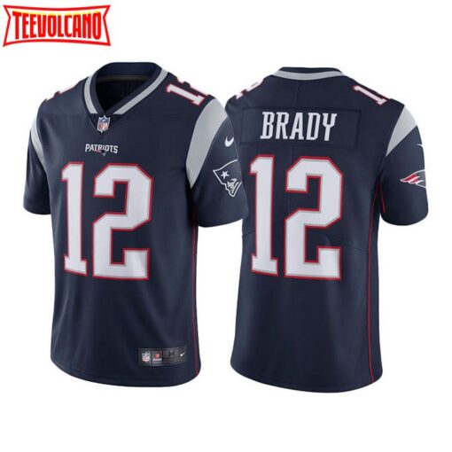 New England Patriots Tom Brady Navy Limited Jersey