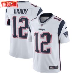 New England Patriots Tom Brady White Limited Jersey