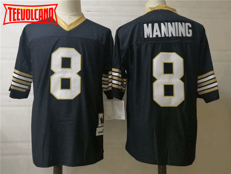 New Orleans Saints Archie Manning Black Throwback Jersey