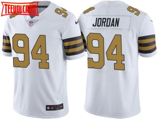 New Orleans Saints Cameron Jordan White Color Rush Limited Jersey