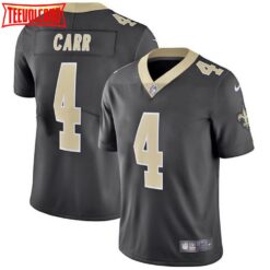 New Orleans Saints Derek Carr Black Limited Jersey