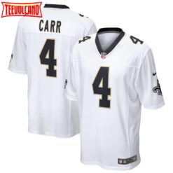 New Orleans Saints Derek Carr White Limited Jersey