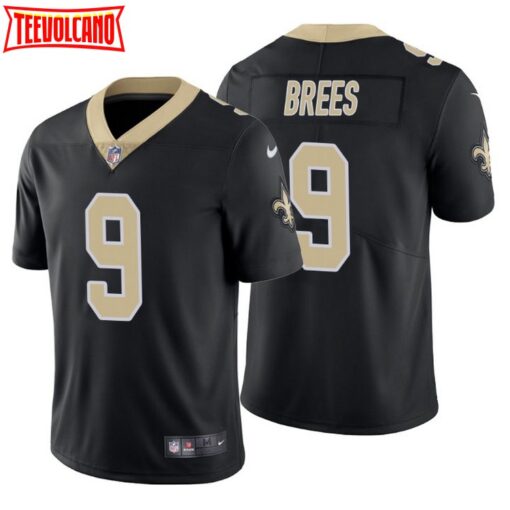 New Orleans Saints Drew Brees Black Limited Jersey