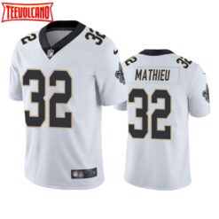 New Orleans Saints Tyrann Mathieu White Limited Jersey