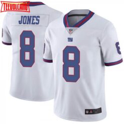 New York Giants Daniel Jones White Color Rush Jersey