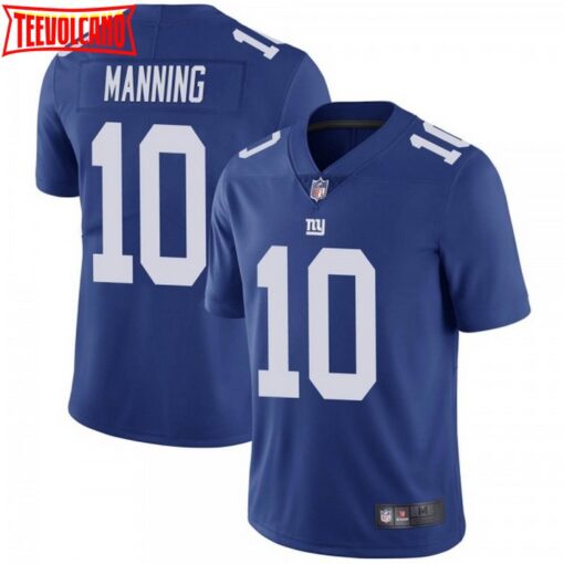 New York Giants Eli Manning Royal Limited Jersey