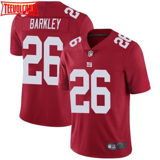 New York Giants Saquon Barkley Red Limited Jersey