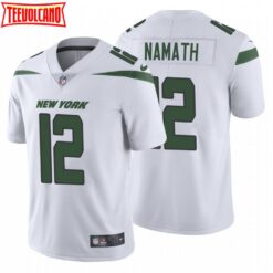 New York Jets Joe Namath White Limited Jersey