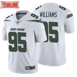 New York Jets Quinnen Williams White Limited Jersey