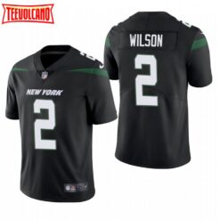 New York Jets Zach Wilson Black Limited Jersey