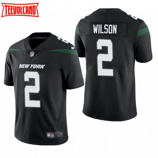 New York Jets Zach Wilson Black Limited Jersey