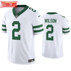 New York Jets Zach Wilson White Legacy Limited Jersey