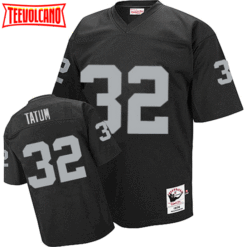 Oakland Raiders Jack Tatum Black Throwback Jersey