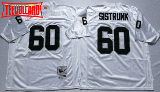 Oakland Raiders Otis Sistrunk White Throwback Jersey