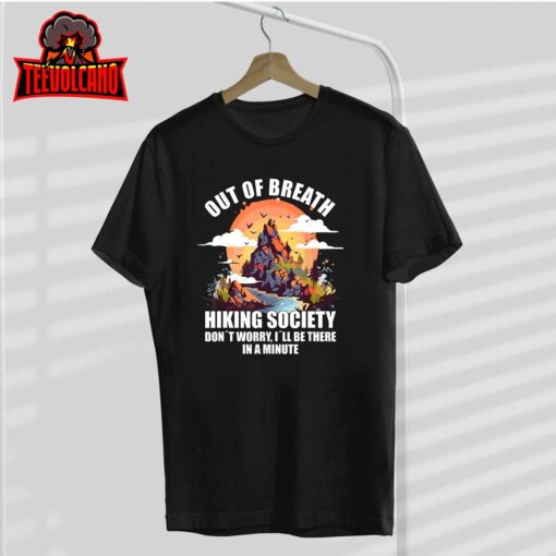 Out Of Breath Hiking Society T-Shirt