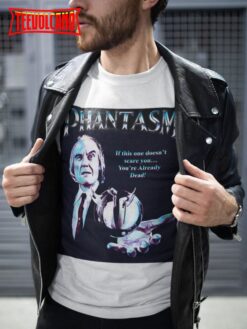 Phantasm Soft T Shirt, Retro Horror Movie Graphic T Shirt