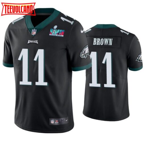 Philadelphia Eagles A.J. Brown Super Bowl LVII Black Limited Jersey