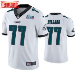 Philadelphia Eagles Andre Dillard Super Bowl LVII White Limited Jersey