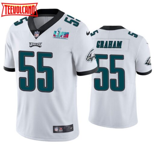 Philadelphia Eagles Brandon Graham Super Bowl LVII White Limited Jersey