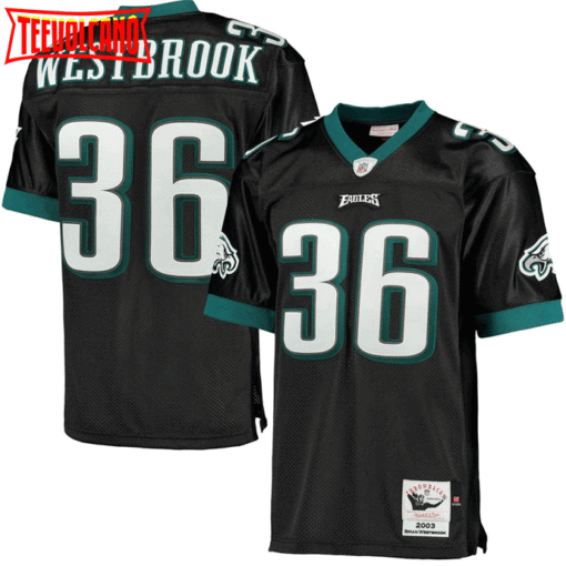 Philadelphia Eagles Brian Westbrook Black 2003 Throwback Jersey