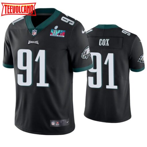 Philadelphia Eagles Fletcher Cox Super Bowl LVII Black Limited Jersey