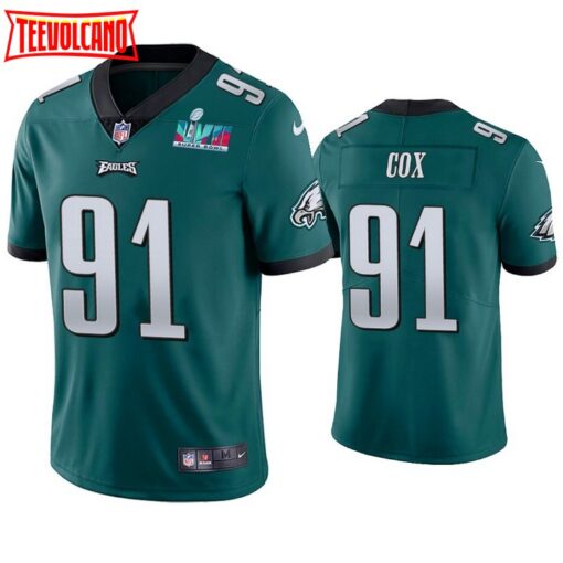 Philadelphia Eagles Fletcher Cox Super Bowl LVII Green Limited Jersey