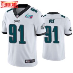 Philadelphia Eagles Fletcher Cox Super Bowl LVII White Limited Jersey