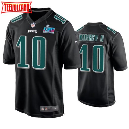 Philadelphia Eagles Gardner Minshew II Super Bowl LVII Black Jersey